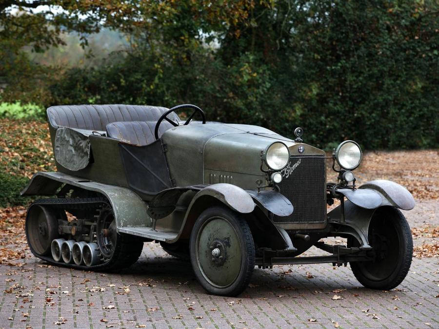  Alfa Romeo RM Winter Sports Half Track 1925 года  (фото 1 из 2)
